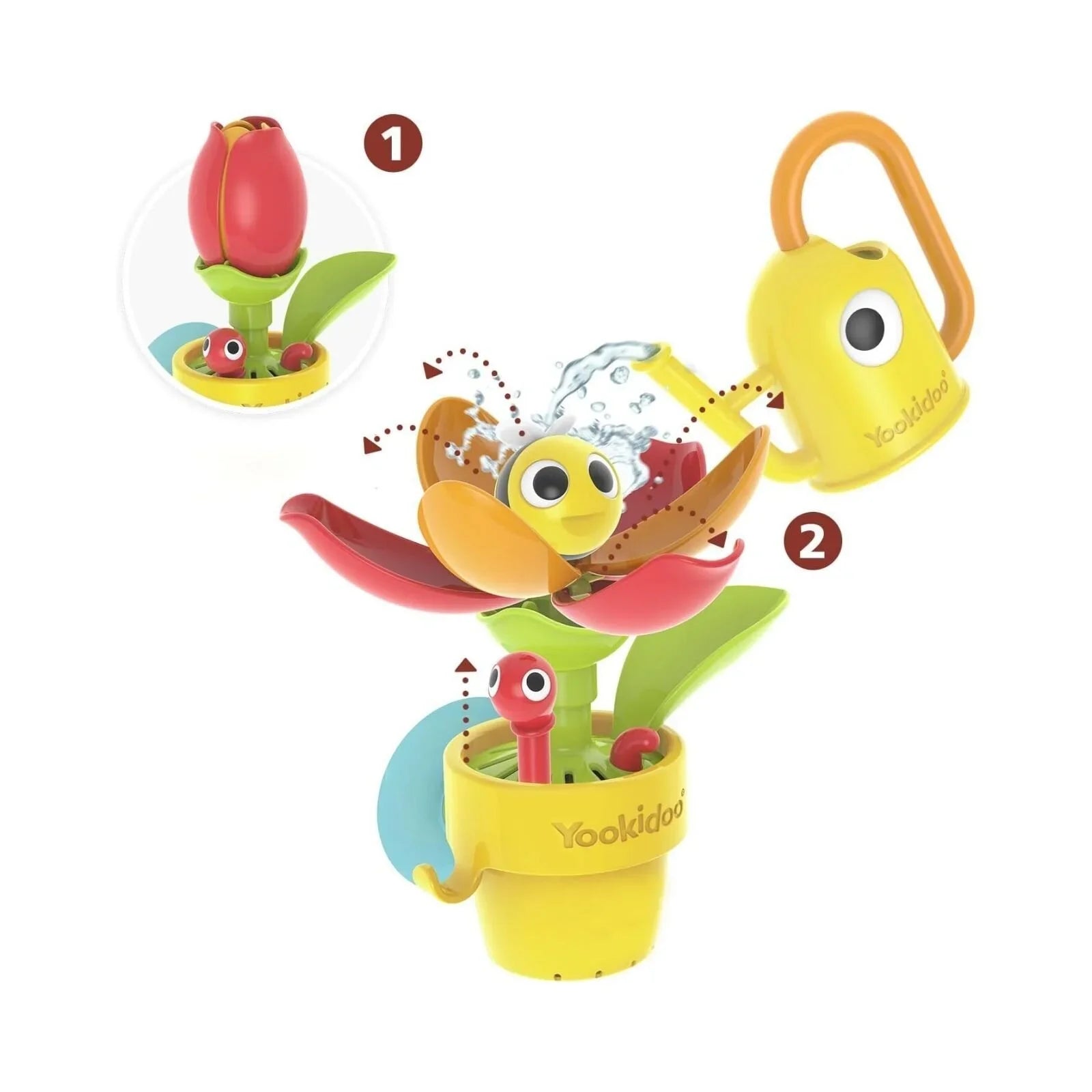 Yookidoo Pour 'N' Grow Pop-Up Garden Bath Toy