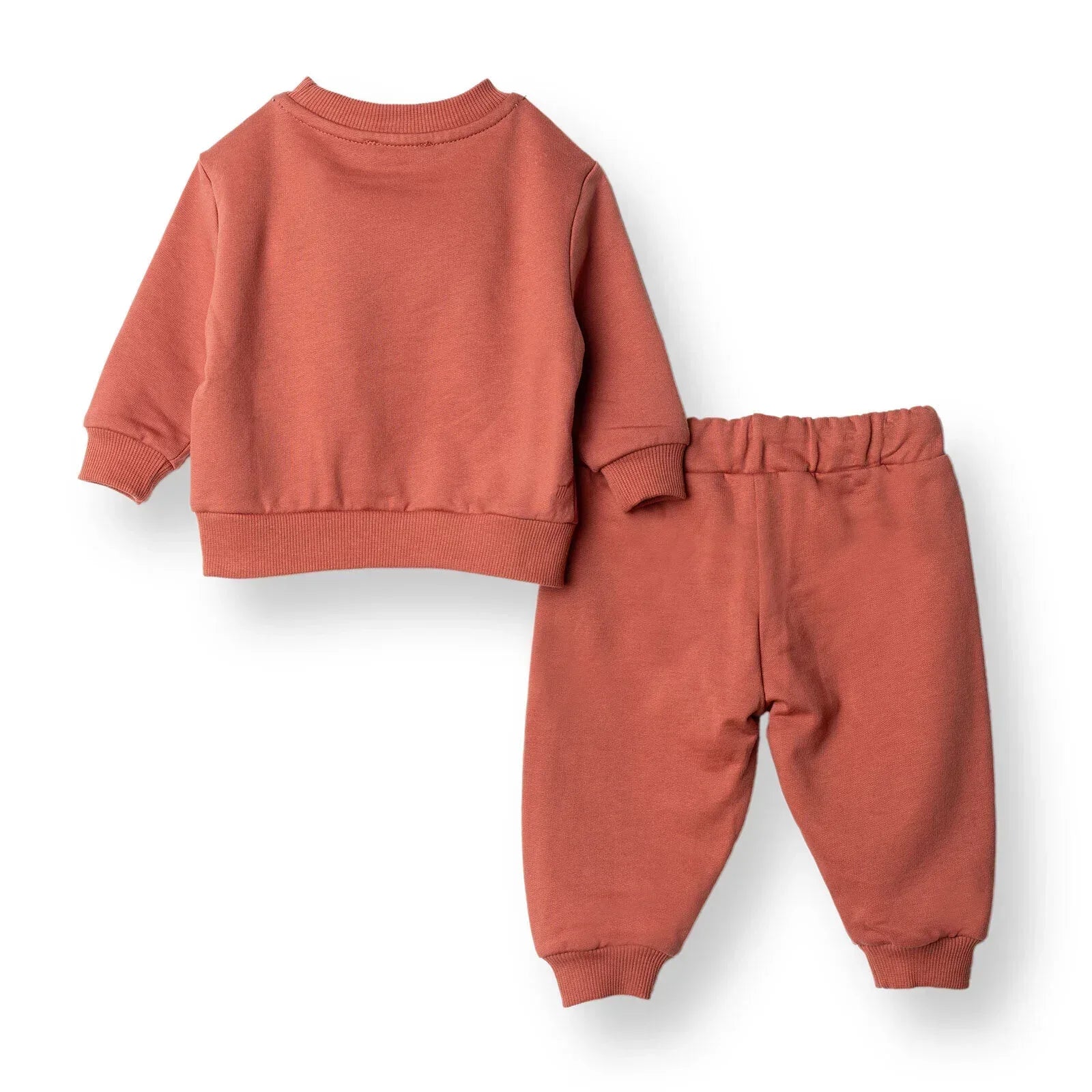 HelloBaby Jogging Set - Brown - Bobobiy