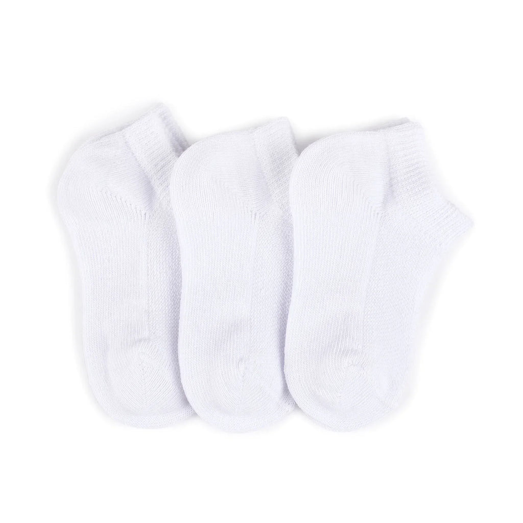 HelloBaby Unisex Socks 3 pcs - White
