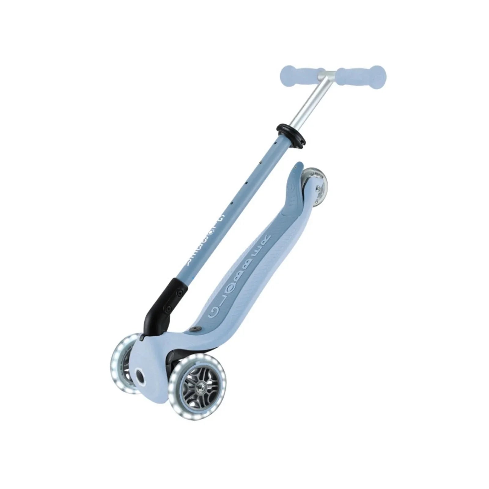 Globber Go Up Active Lights Eco Scooter - Blueberry