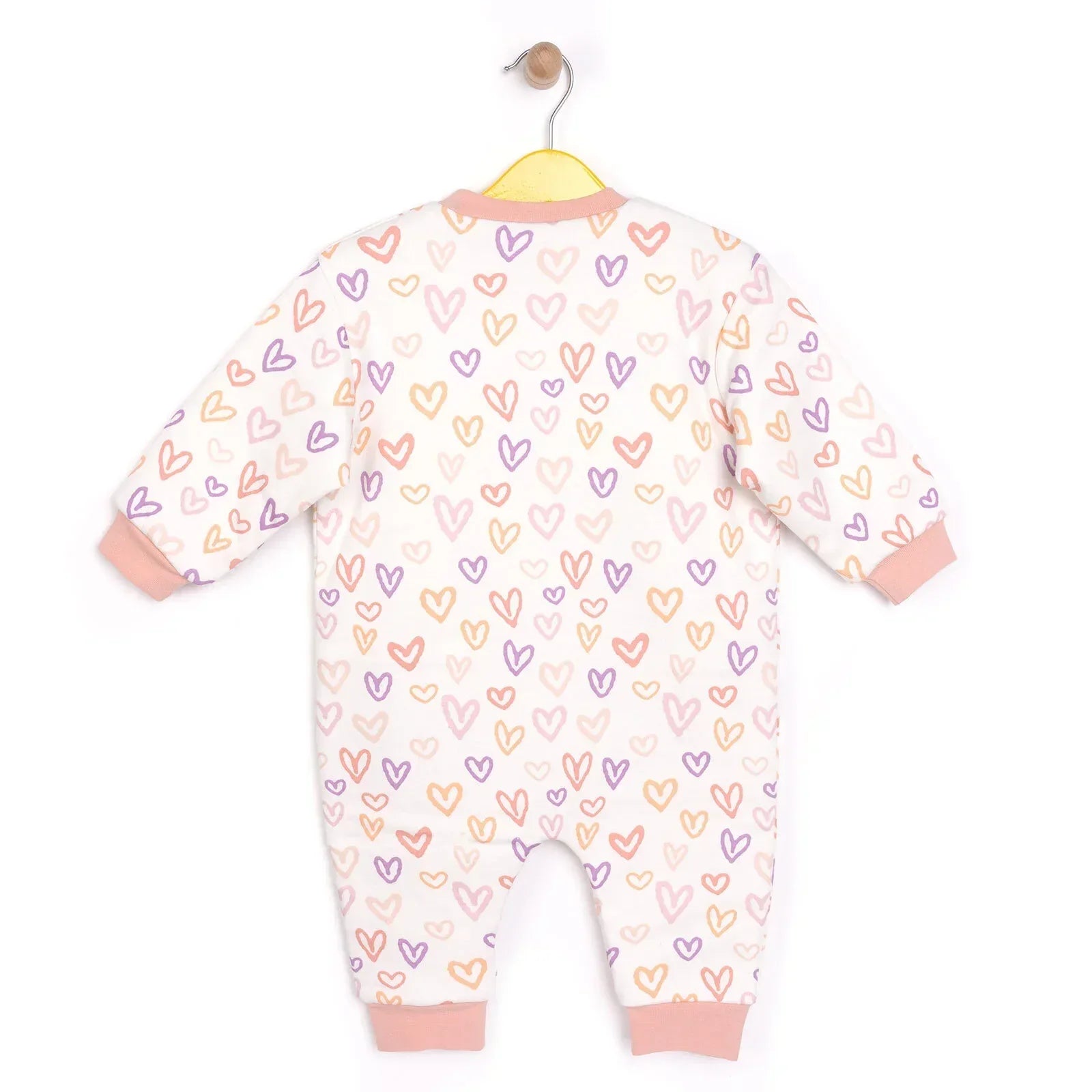 HelloBaby Girl Sleepsuit - Light Pink - Bobobiy