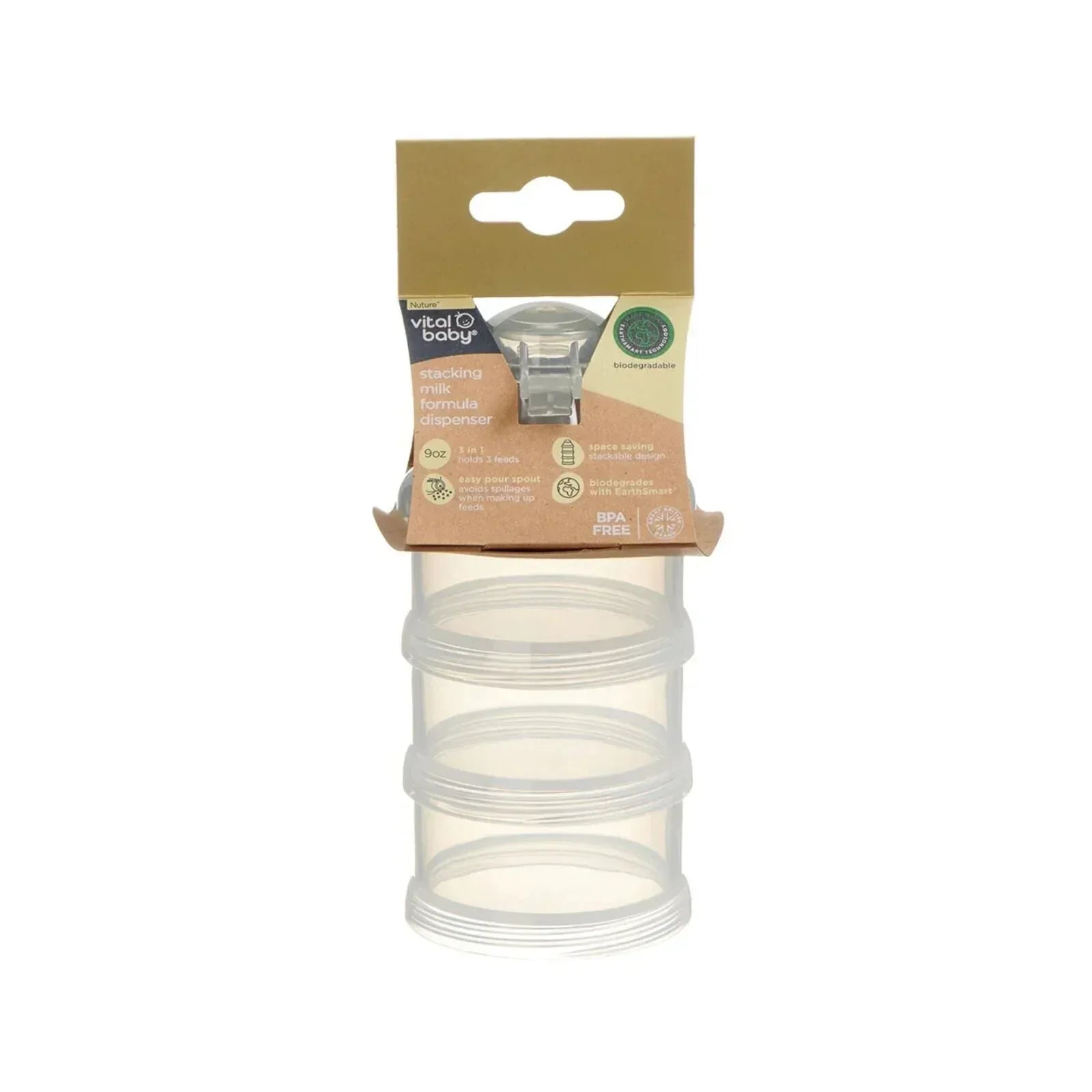 Vital Baby Nurture Stacking Milk Formula Dispenser - Bobobiy