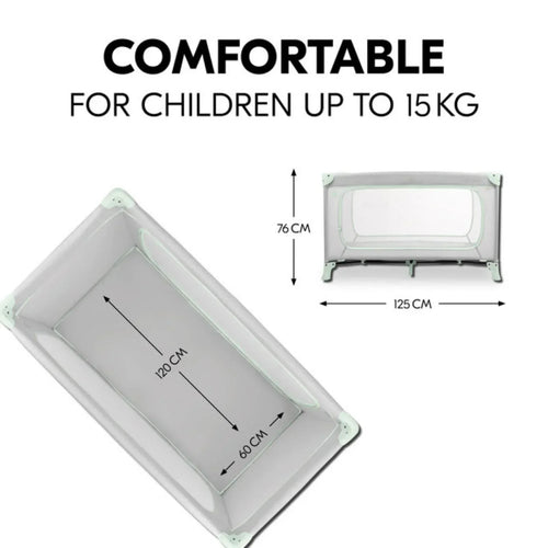 Hauck Dream N Play Plus - Mint - Bobobiy