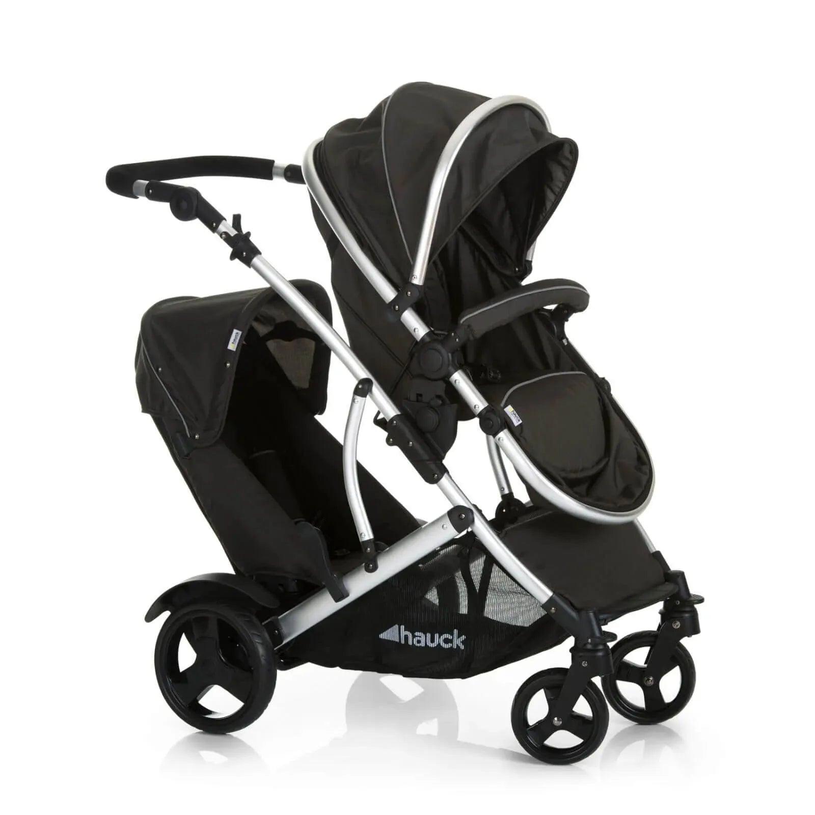 Hauck Duett 2 Tandem Pushchair - Black