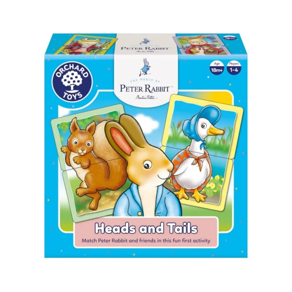 Orchard Toys Peter Rabbit Heads & Tails Game