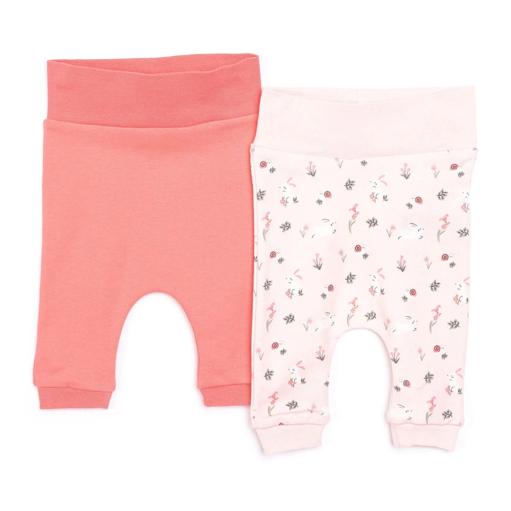 HelloBaby Girl 2 Piece Footles Bottom - Coral