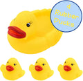 Classic Rubber Duck Family of 4 Baby Bath Toys