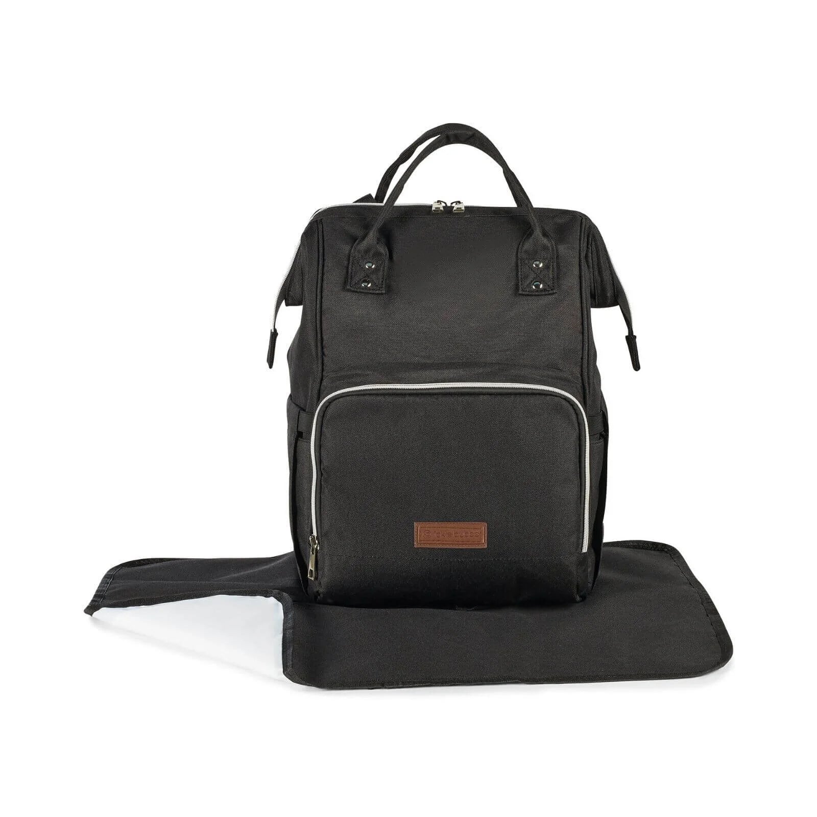 Ickle Bubba Stomp Luxe 2-in-1 Pushchair & Carrycot - Black/Charcoal Grey/Black