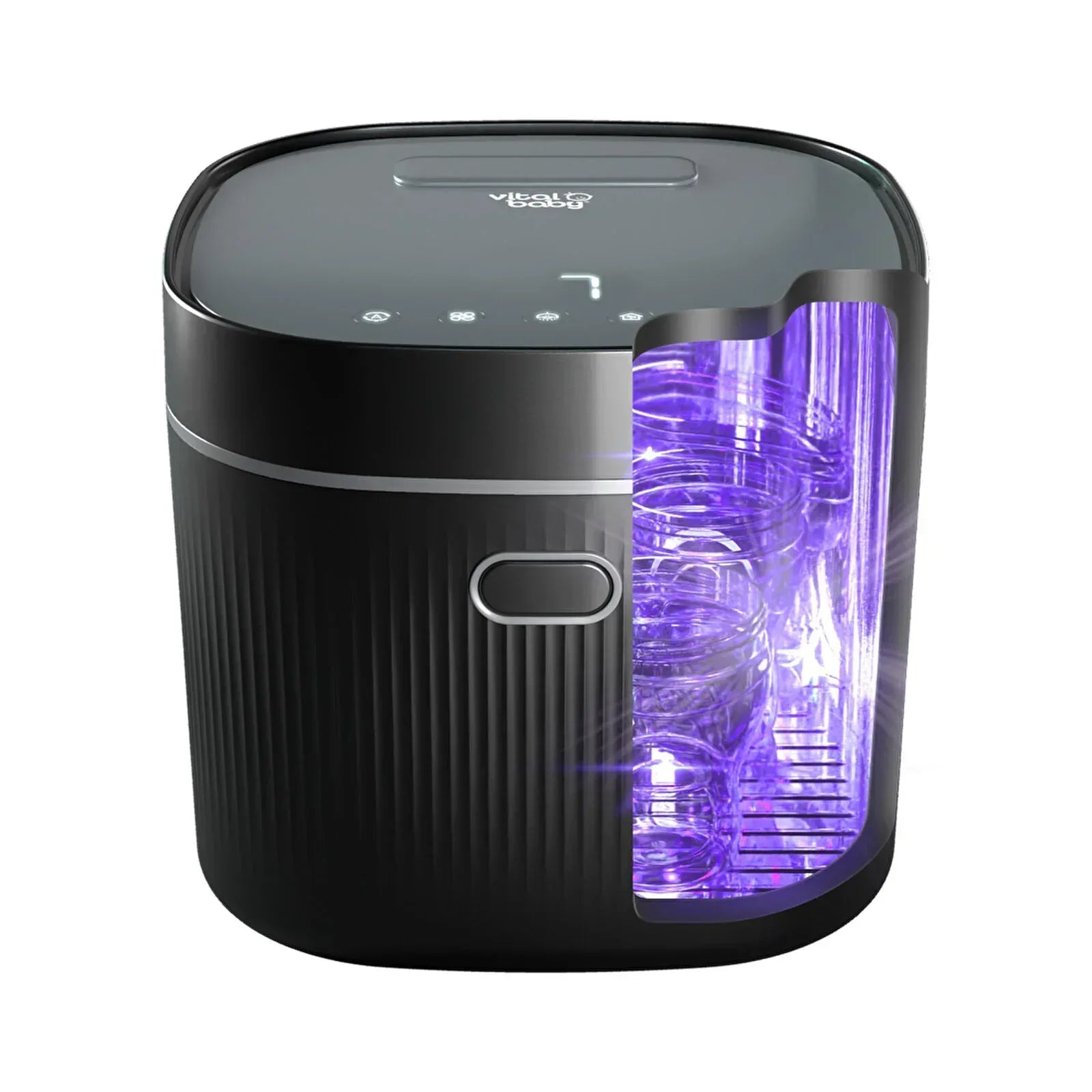 Vital Baby Nurture Advanced Pro UV Steriliser & Dryer - Black - Bobobiy