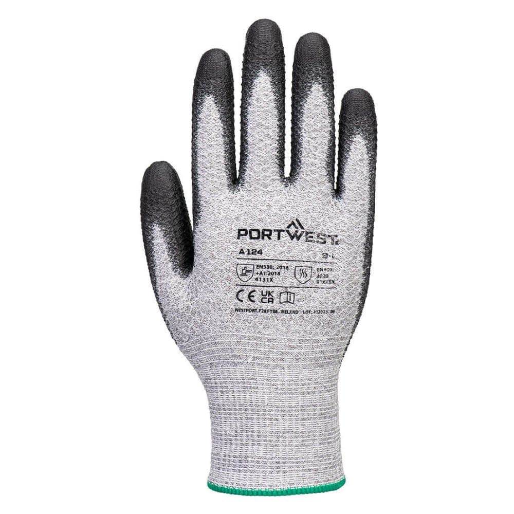 Portwest A124 Grip 13 PU Diamond Knit Gloves (Pk12)