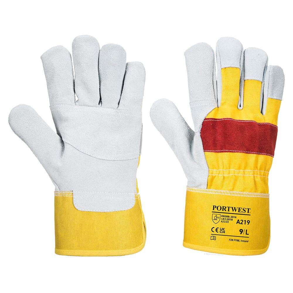 Portwest A219 Classic Chrome Leather Rigger Glove