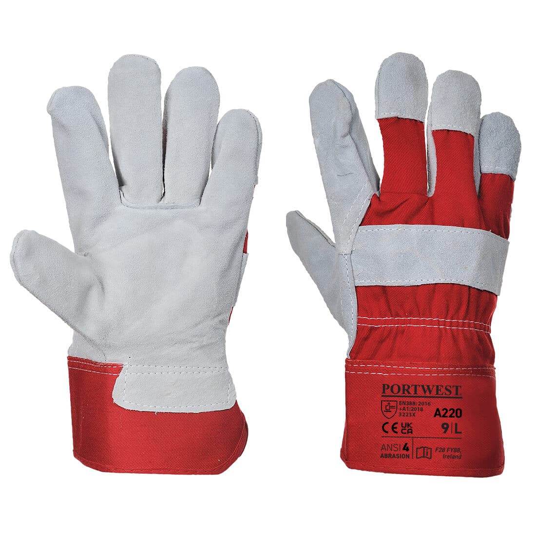 Portwest A220 Premium Chrome Rigger Gloves