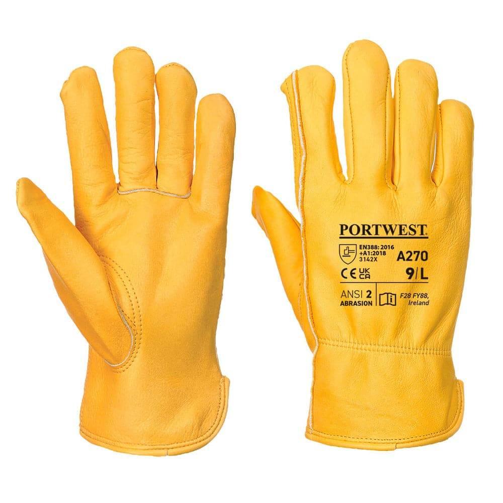 Portwest A270 Classic Leather Driver Glove