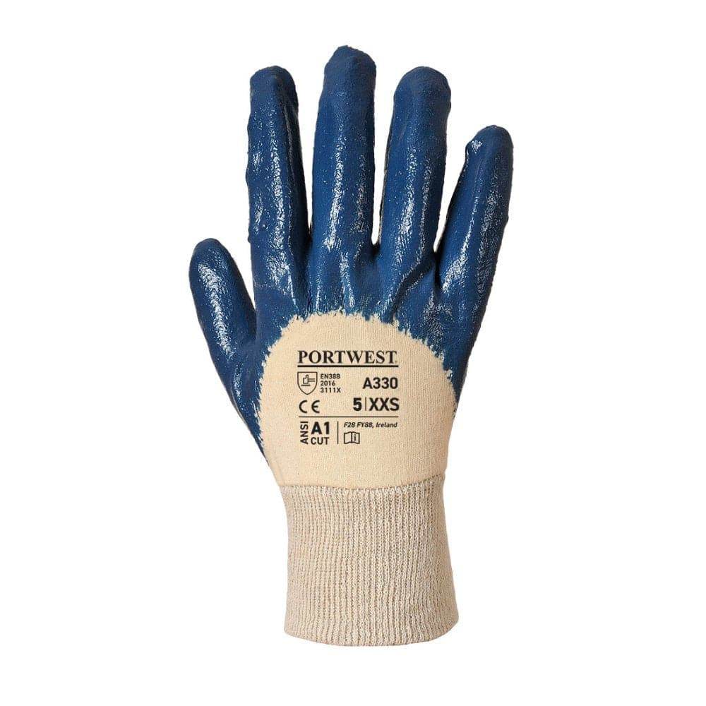 Portwest A330 Nitrile Light Knitwrist Gloves