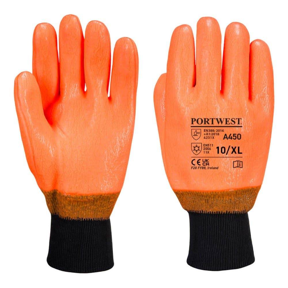 Portwest A450 Weatherproof Hi-Vis Glove