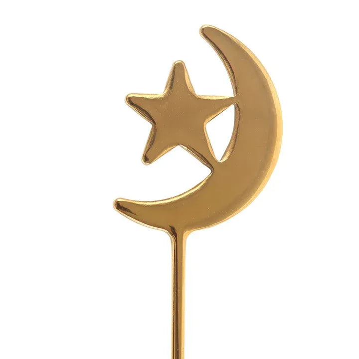 Set of 4 Star and Moon Teaspoons - Bobobiy