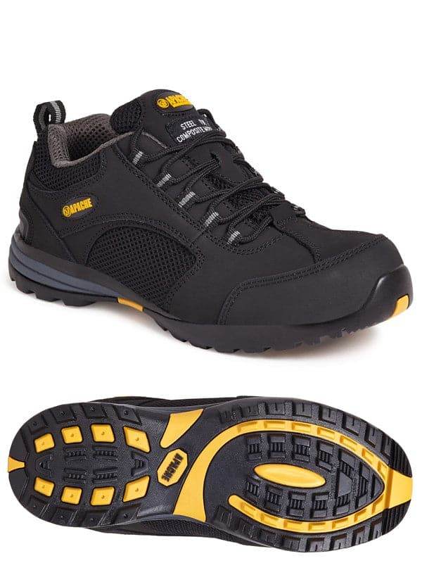 Apache-AP318SM-Mesh-Black-Safety-Work-Boot-Trainer-Steel-Toe-Cap-Workwear-Nation-Ltd-1106 - Bobobiy
