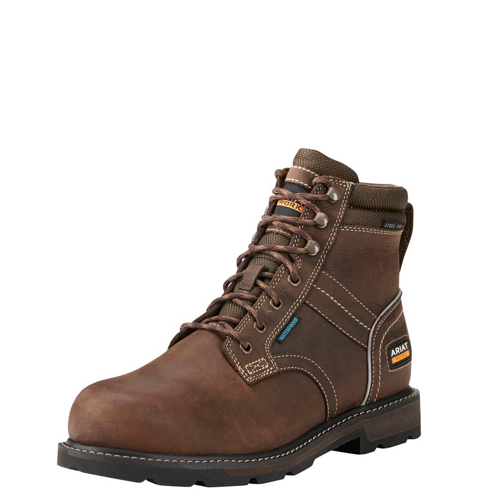 Ariat-P13621-Groundbreaker-6-Lace-Steel-Toe-Waterproof-Work-Boot-Workwear-Nation-Ltd-3355 - Bobobiy