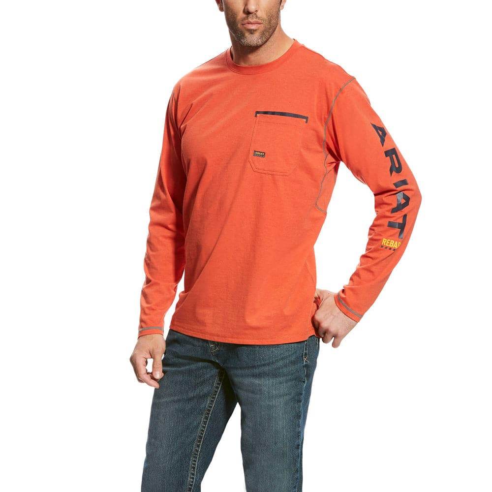 Ariat-Rebar-Logo-Long-Sleeve-T-Shirt-Workwear-Nation-Ltd-8064 - Bobobiy