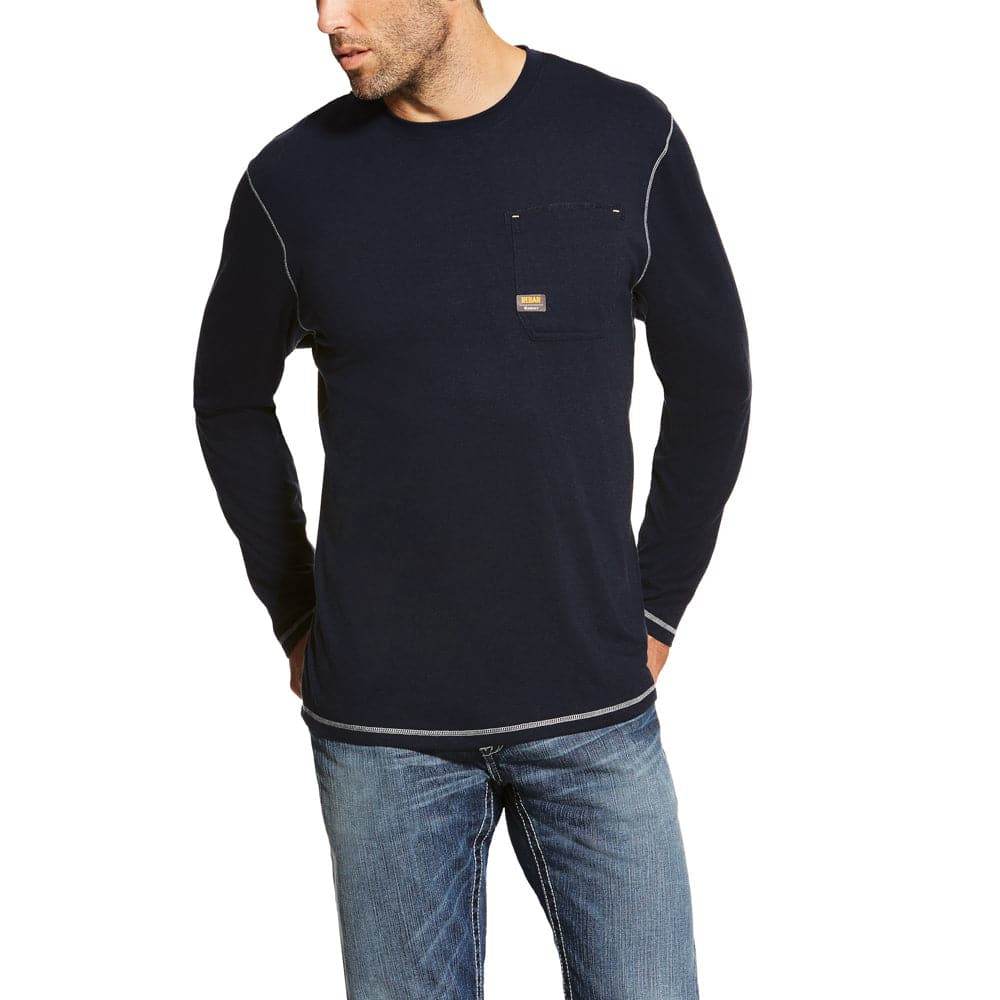 Ariat-Rebar-Long-Sleeved-Work-T-Shirt-Workwear-Nation-Ltd-9231 - Bobobiy