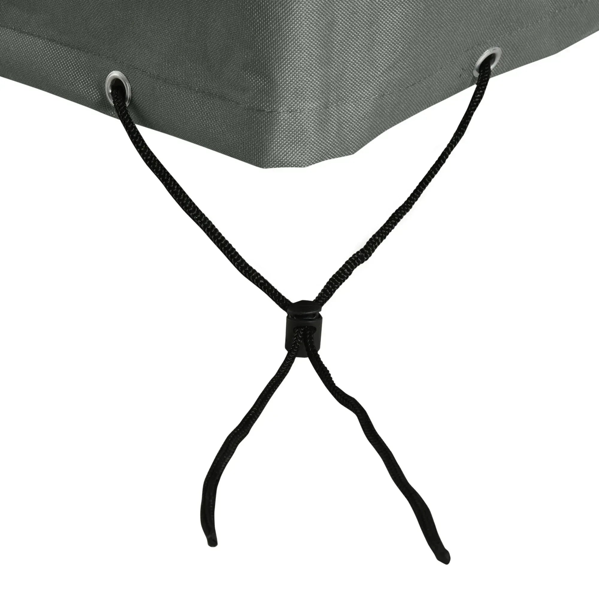 600D Oxford Outdoor Garden Furniture Sofa Set Cover, Waterproof Anti-UV Rattan Sun Lounger Protection Protector Cover, 275L x 205W x 90Hcm, Grey - Bobobiy