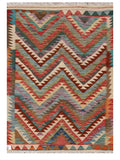 Maimana Afghanistan Kilim Rug - 142 x99 cm - Handmade