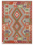Maimana Afghanistan Kilim Rug - 149 x105 cm - Handmade