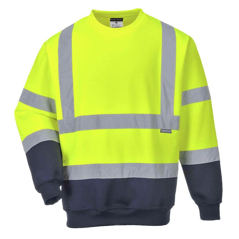 Portwest B306 Hi-Vis Contrast Sweatshirt