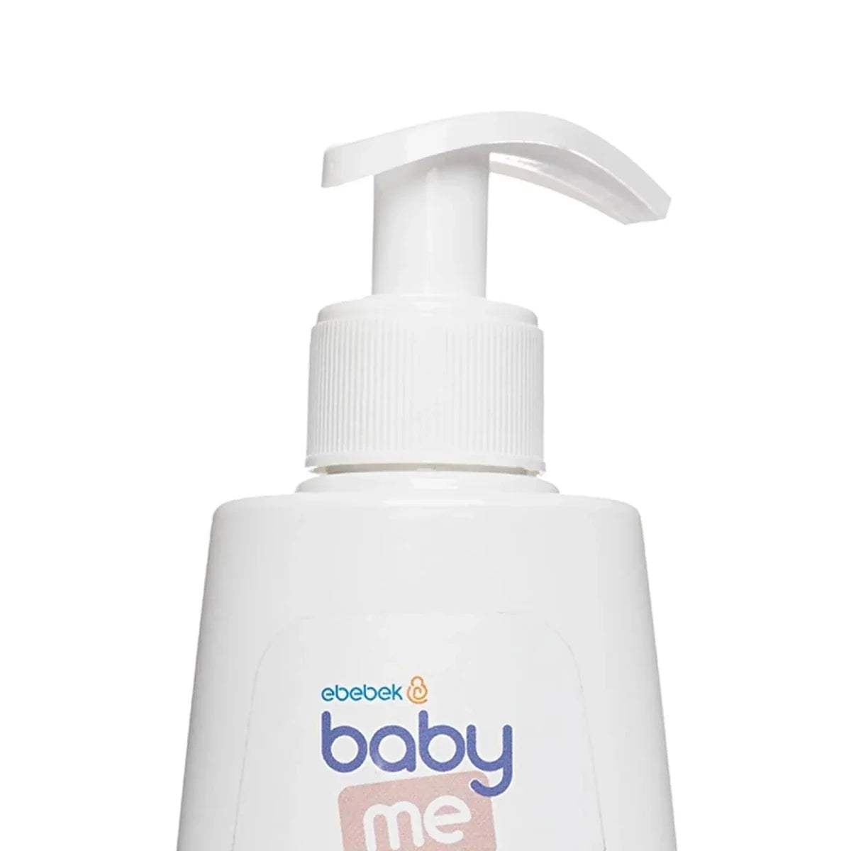 baby me Baby Lotion bottle with pump dispenser top, white bottle, 300 ml