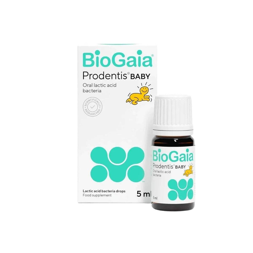 Probiotic baby oral drops bottle with matching carton, 5 ml