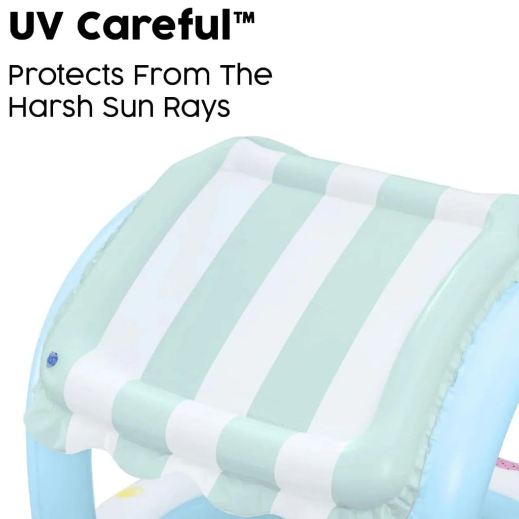 Bestway 41" x 33" Sweet Shoppe Shaded Kiddie Pool