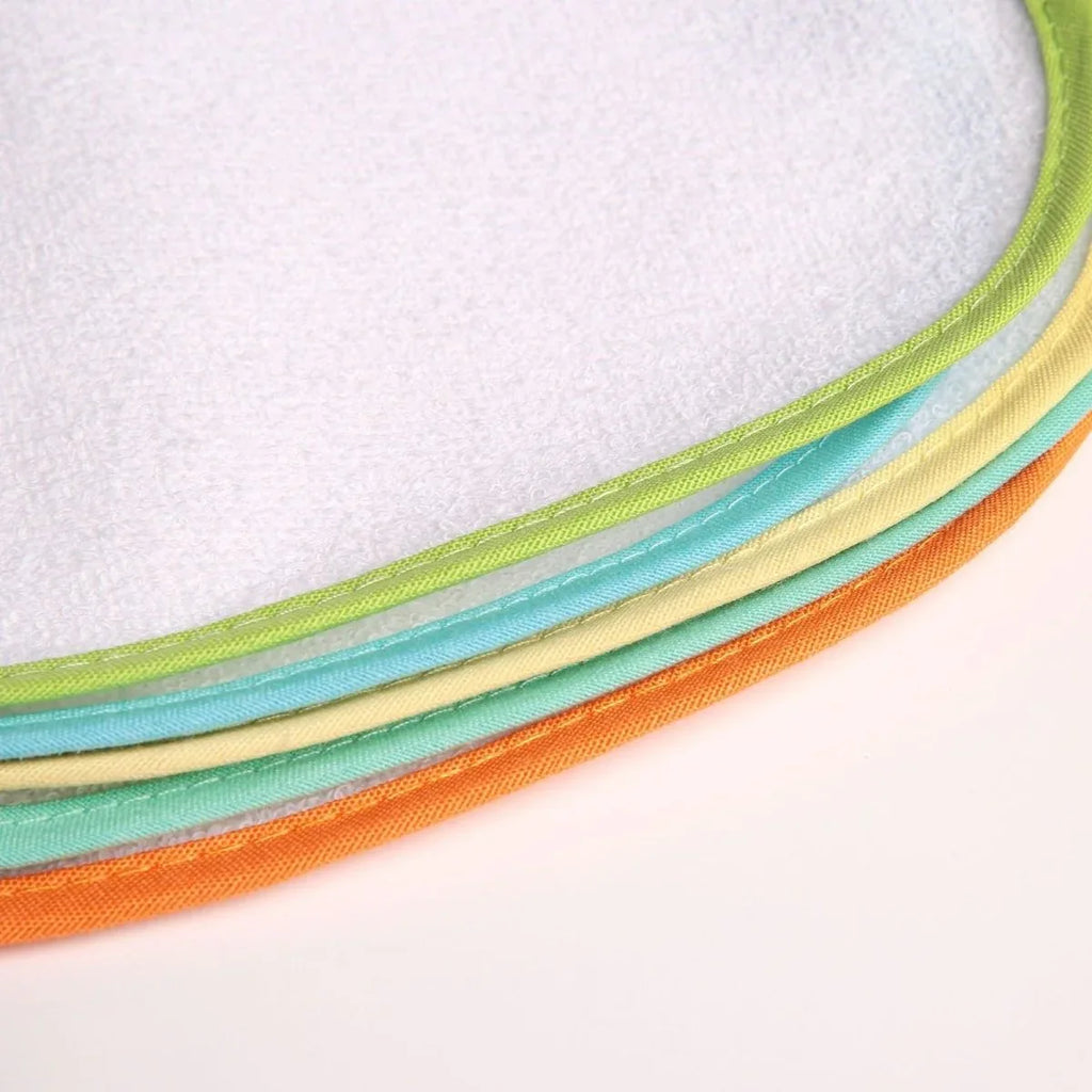 baby me Fluid Proof Baby Feeding Bib Pack of 5 - Bobobiy