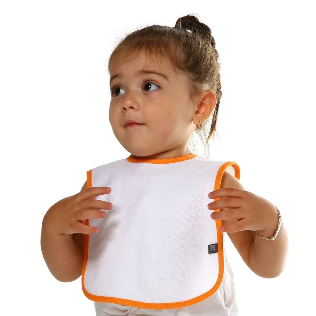 baby me Fluid Proof Baby Feeding Bib Pack of 5 - Bobobiy