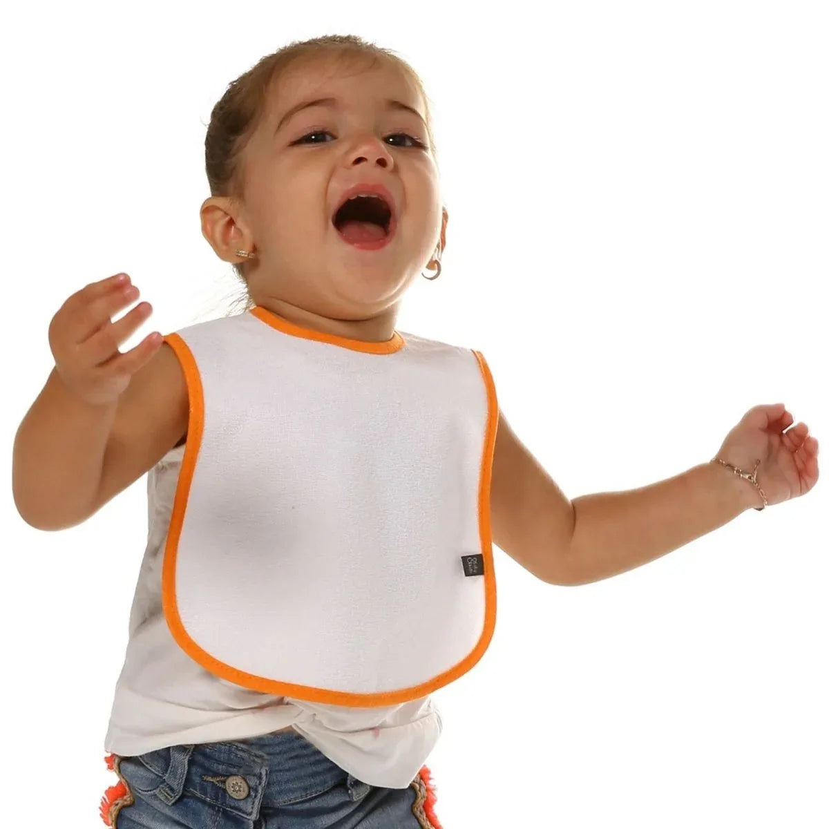 baby me Fluid Proof Baby Feeding Bib Pack of 5 - Bobobiy