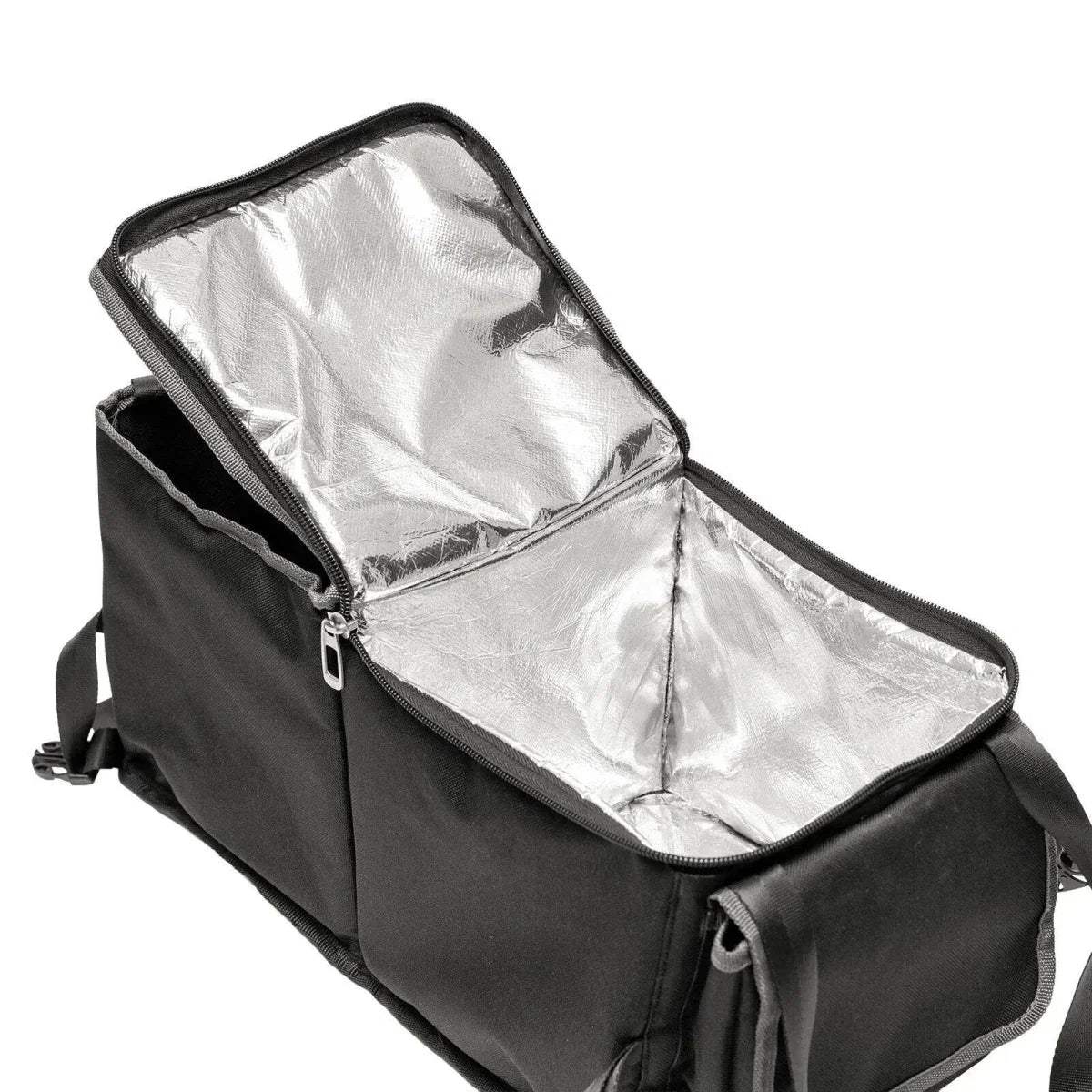 baby plus thermal organizer bag with open insulated silver-lined compartment