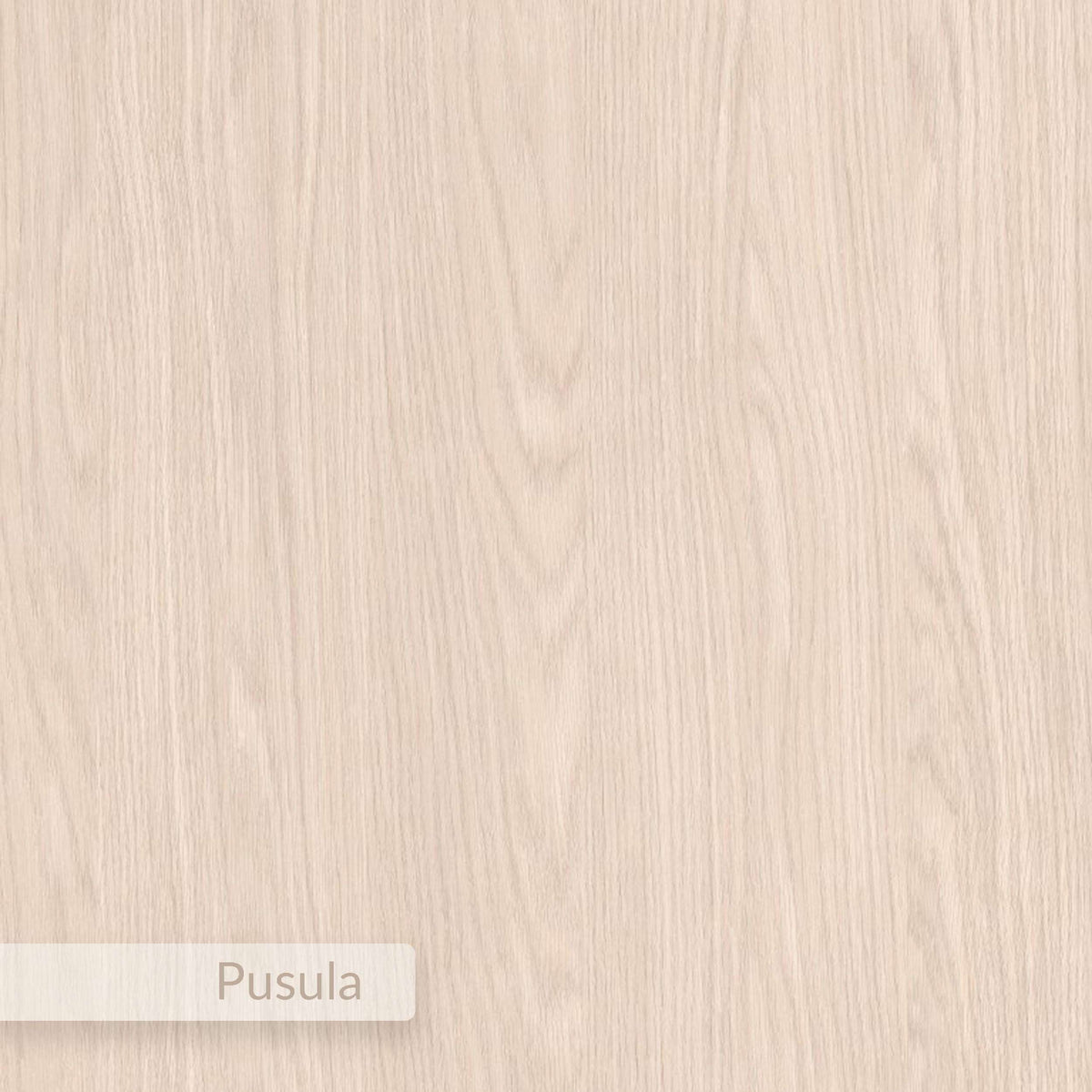Light oak wood-grain finish panel for the floating bedside shelf
