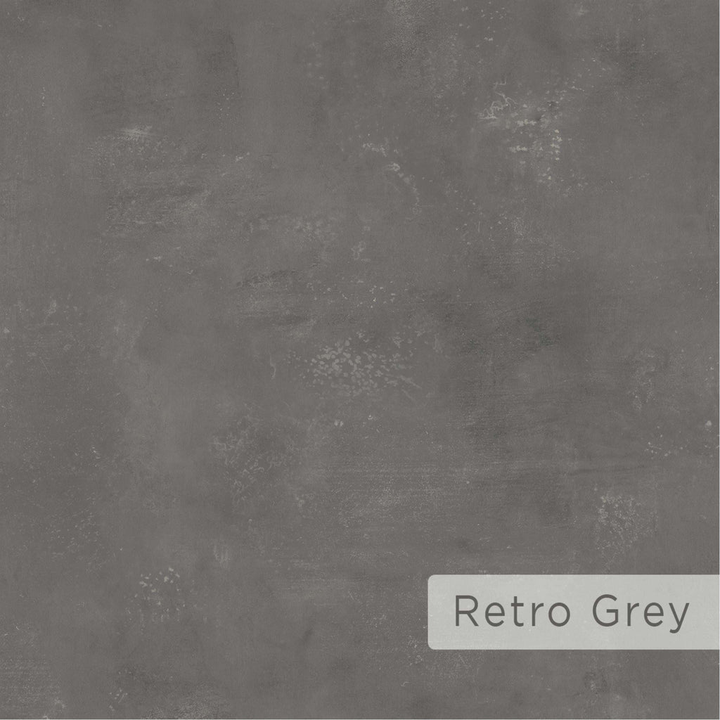 Retro Grey display bookcase finish swatch