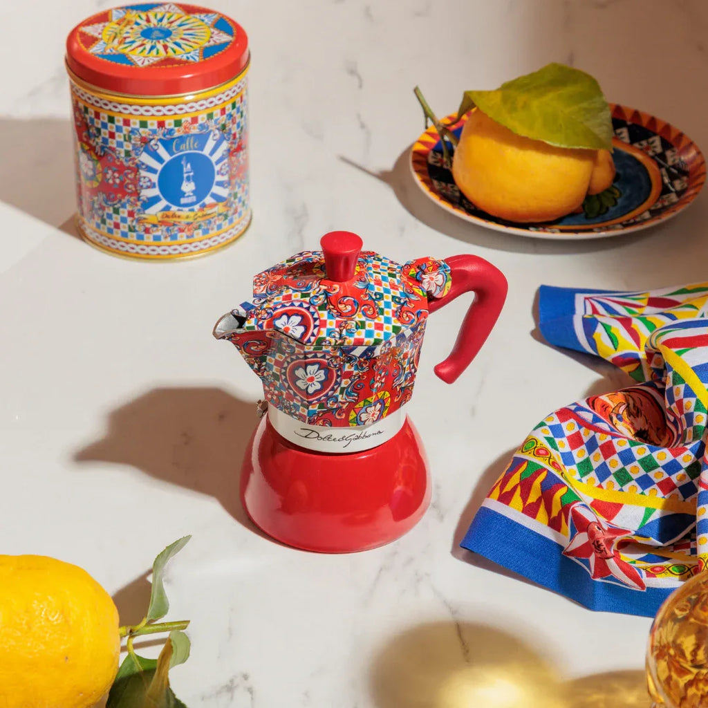 Bialetti X Dolce&Gabbana Sicilian Cart Moka Induction - Bobobiy