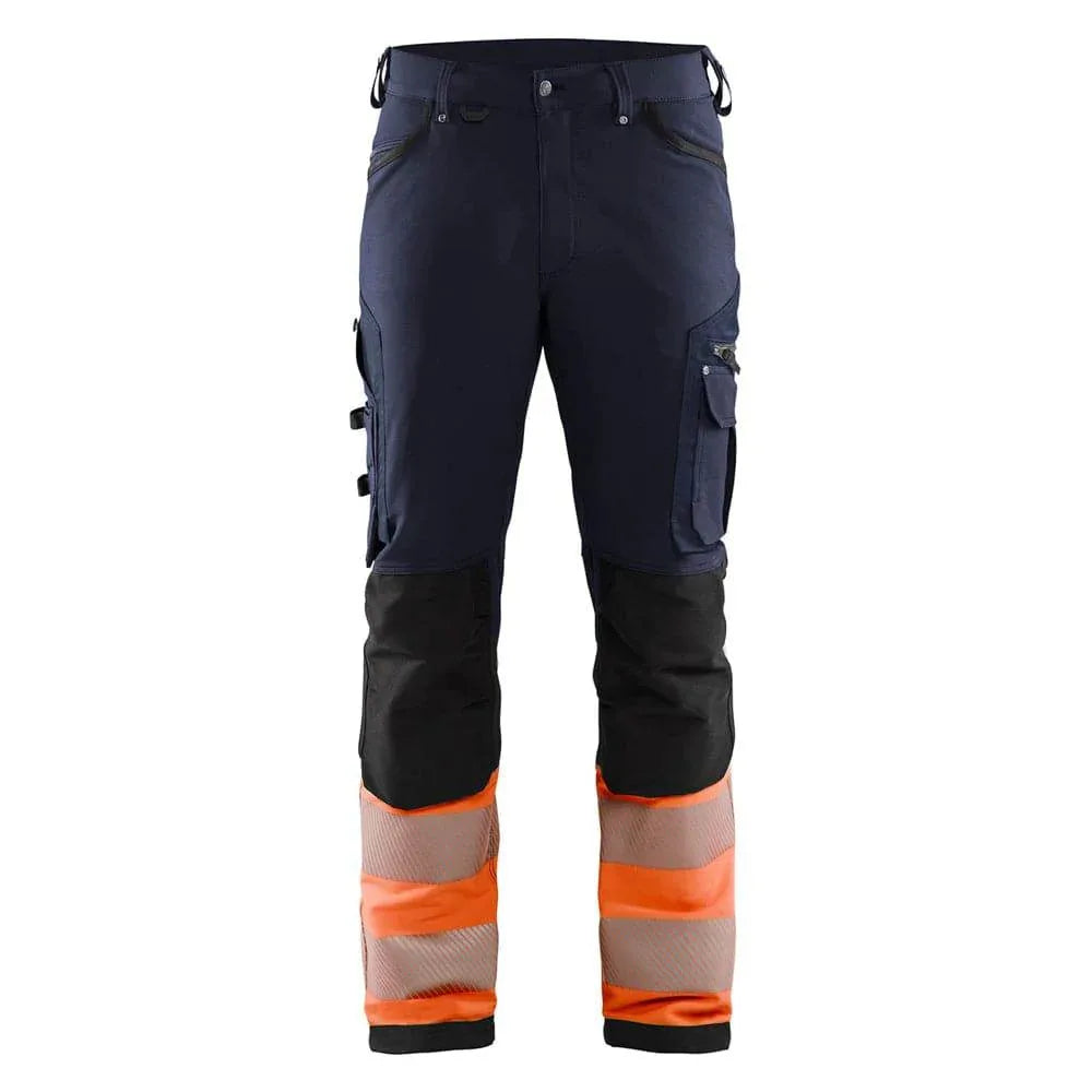Blaklader-1193-Hi-Vis-4-Way-Stretch-Work-Trousers-Workwear-Nation-Ltd-389 - Bobobiy