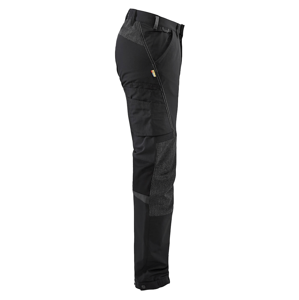 Blaklader-1422-4-Way-Stretch-Service-Work-Trousers-Black-Dark-Grey-Workwear-Nation-Ltd-3123 - Bobobiy