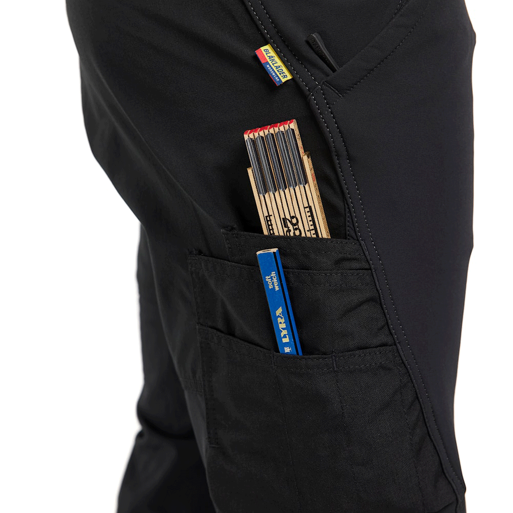 Blaklader-1422-4-Way-Stretch-Service-Work-Trousers-Black-Dark-Grey-Workwear-Nation-Ltd-4483 - Bobobiy