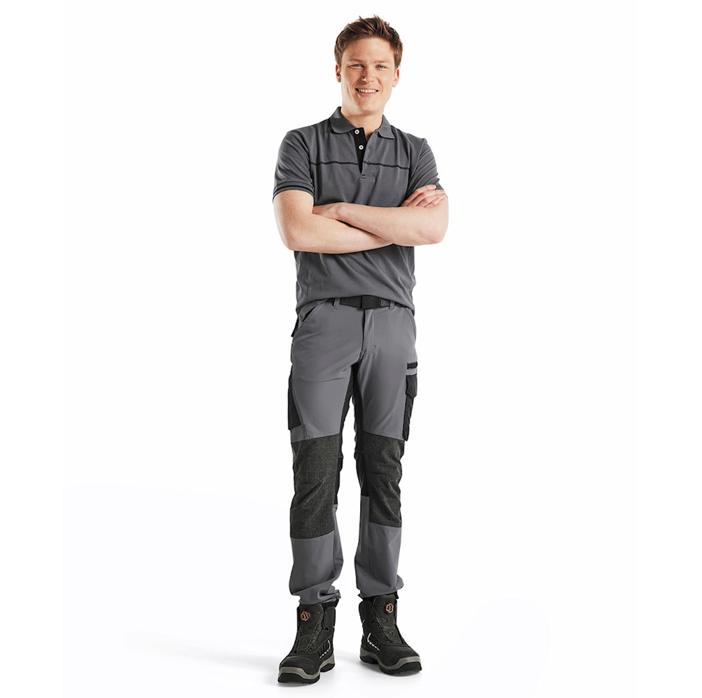 Blaklader-1422-4-Way-Stretch-Service-Work-Trousers-Mid-Grey-Black-Workwear-Nation-Ltd-2686 - Bobobiy