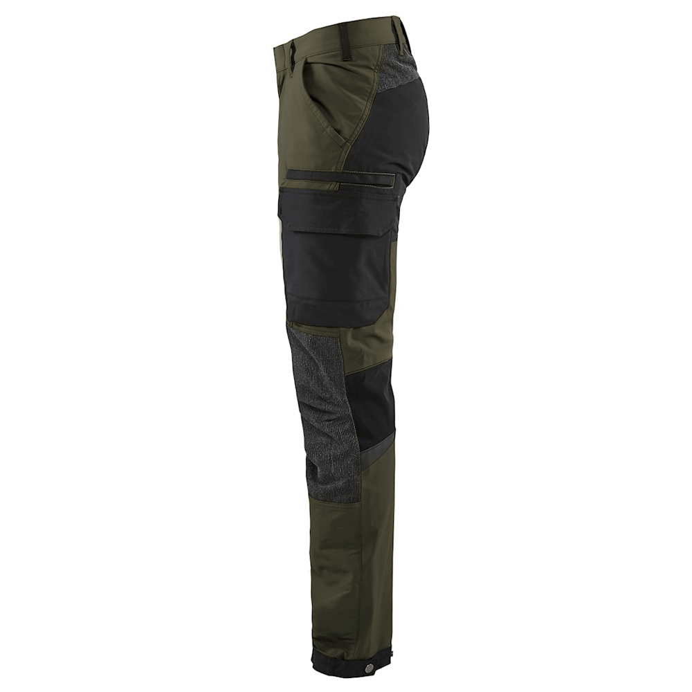 Blaklader-1422-4-Way-Stretch-Service-Work-Trousers-Olive-Green-Workwear-Nation-Ltd-7604 - Bobobiy