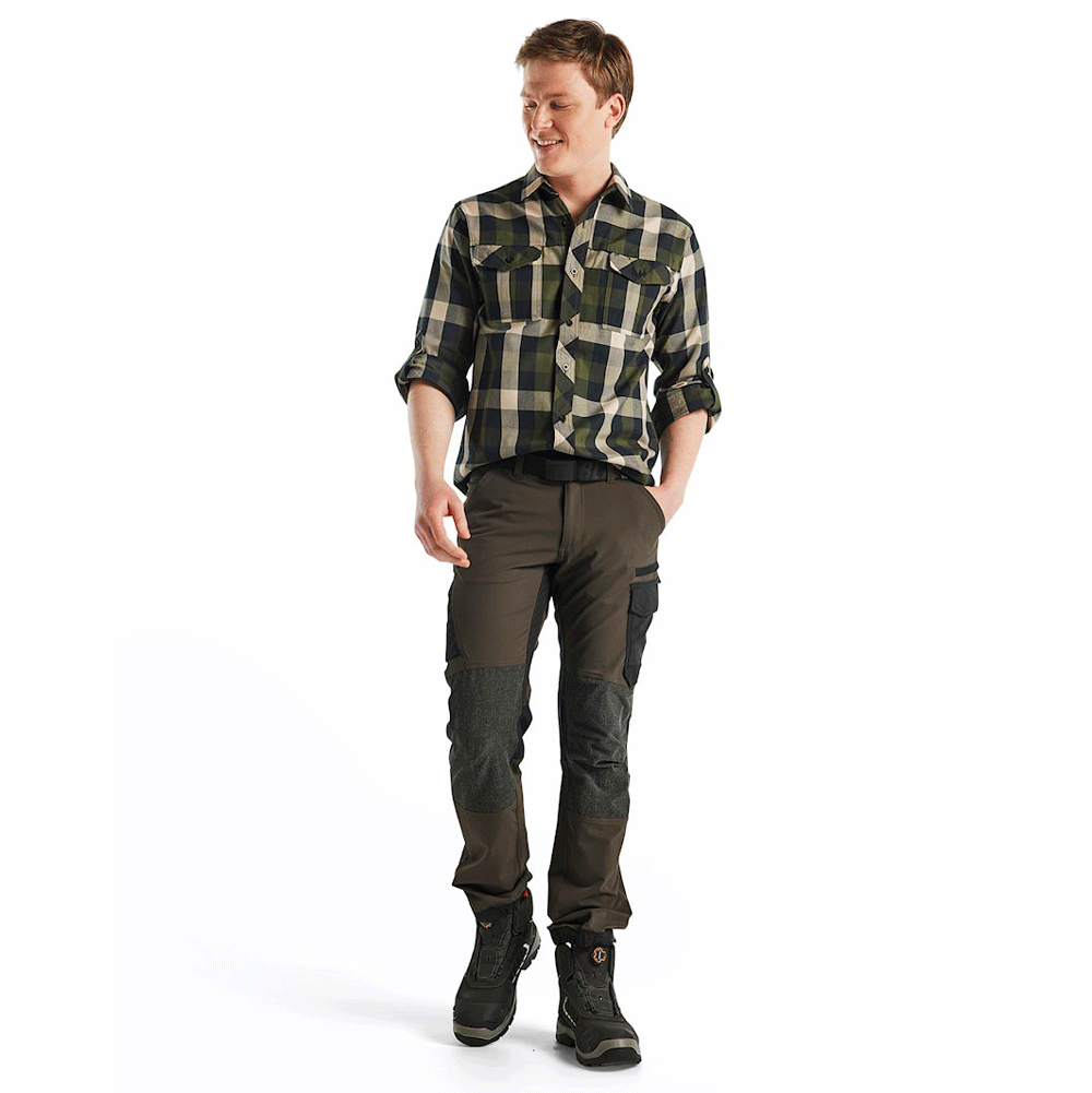 Blaklader-1422-4-Way-Stretch-Service-Work-Trousers-Olive-Green-Workwear-Nation-Ltd-8414 - Bobobiy