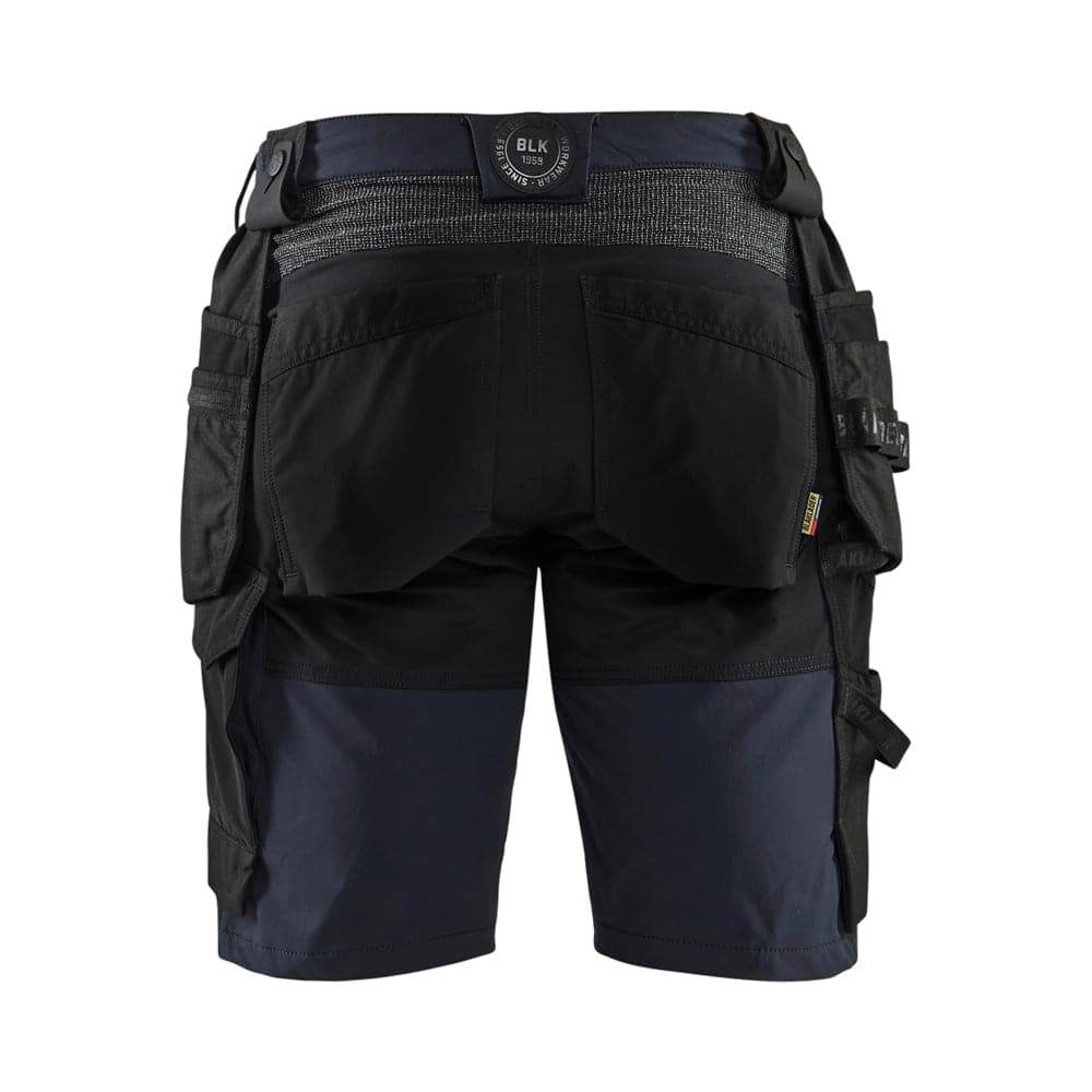 Blaklader-1520-Craftsmen-4-Way-Stretch-Work-Shorts-with-Holster-Pockets-Workwear-Nation-Ltd-8690 - Bobobiy