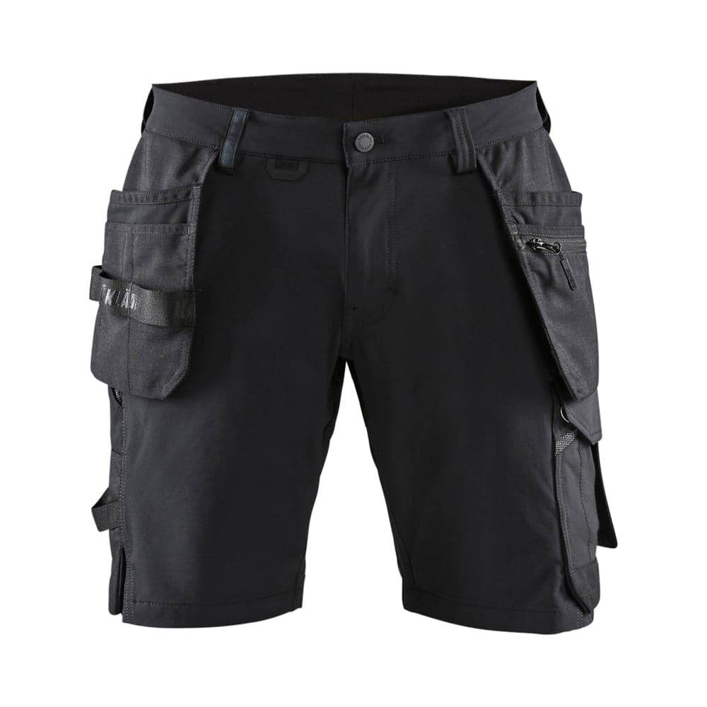 Blaklader-1520-Craftsmen-4-Way-Stretch-Work-Shorts-with-Holster-Pockets-Workwear-Nation-Ltd-9445 - Bobobiy