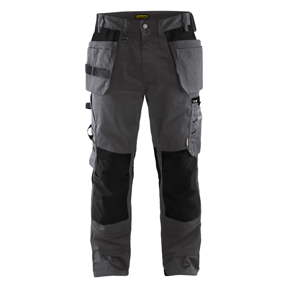 Blaklader-1555-Holster-Pocket-Craftsmen-Work-Trousers-Dark-Grey-Black-Workwear-Nation-Ltd-619 - Bobobiy