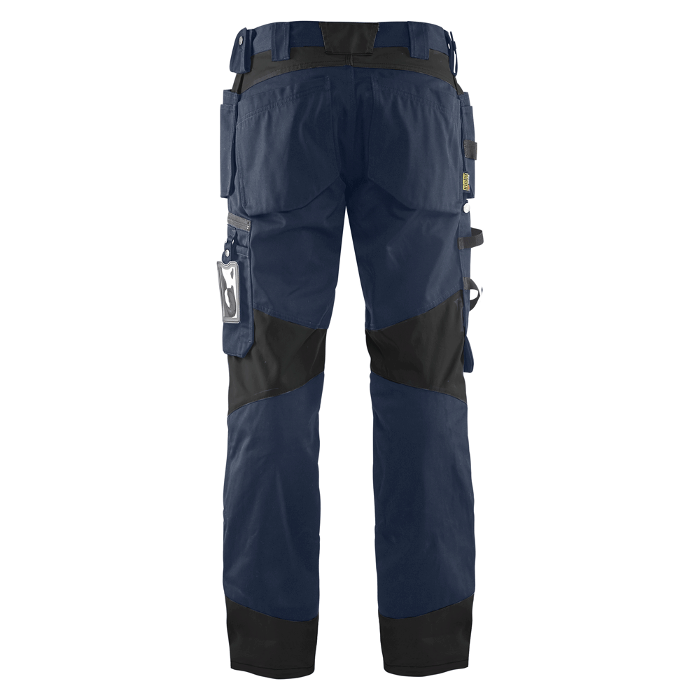 Blaklader-1555-Holster-Pocket-Craftsmen-Work-Trousers-Dark-Navy-Black-Workwear-Nation-Ltd-6673 - Bobobiy