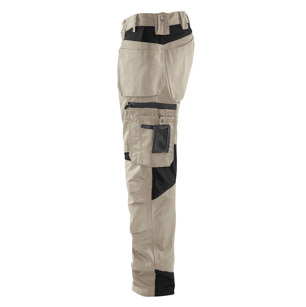 Blaklader-1555-Holster-Pocket-Craftsmen-Work-Trousers-Stone-Black-Workwear-Nation-Ltd-4258 - Bobobiy