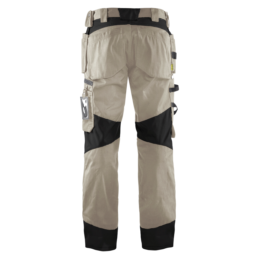 Blaklader-1555-Holster-Pocket-Craftsmen-Work-Trousers-Stone-Black-Workwear-Nation-Ltd-4685 - Bobobiy